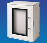 Door With Window IP65 GRP Enclosure 435 x 325 x 185mm