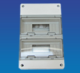 IP65 Enclosure 24 Mod + Door 